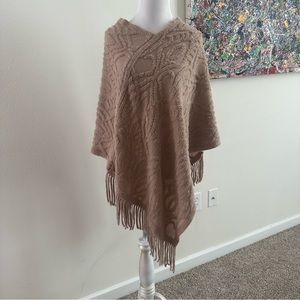 Do Everything In Love Poncho with Fridge